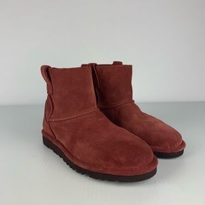 UGG Womens Classic Unlined Mini Boots  Mahogany